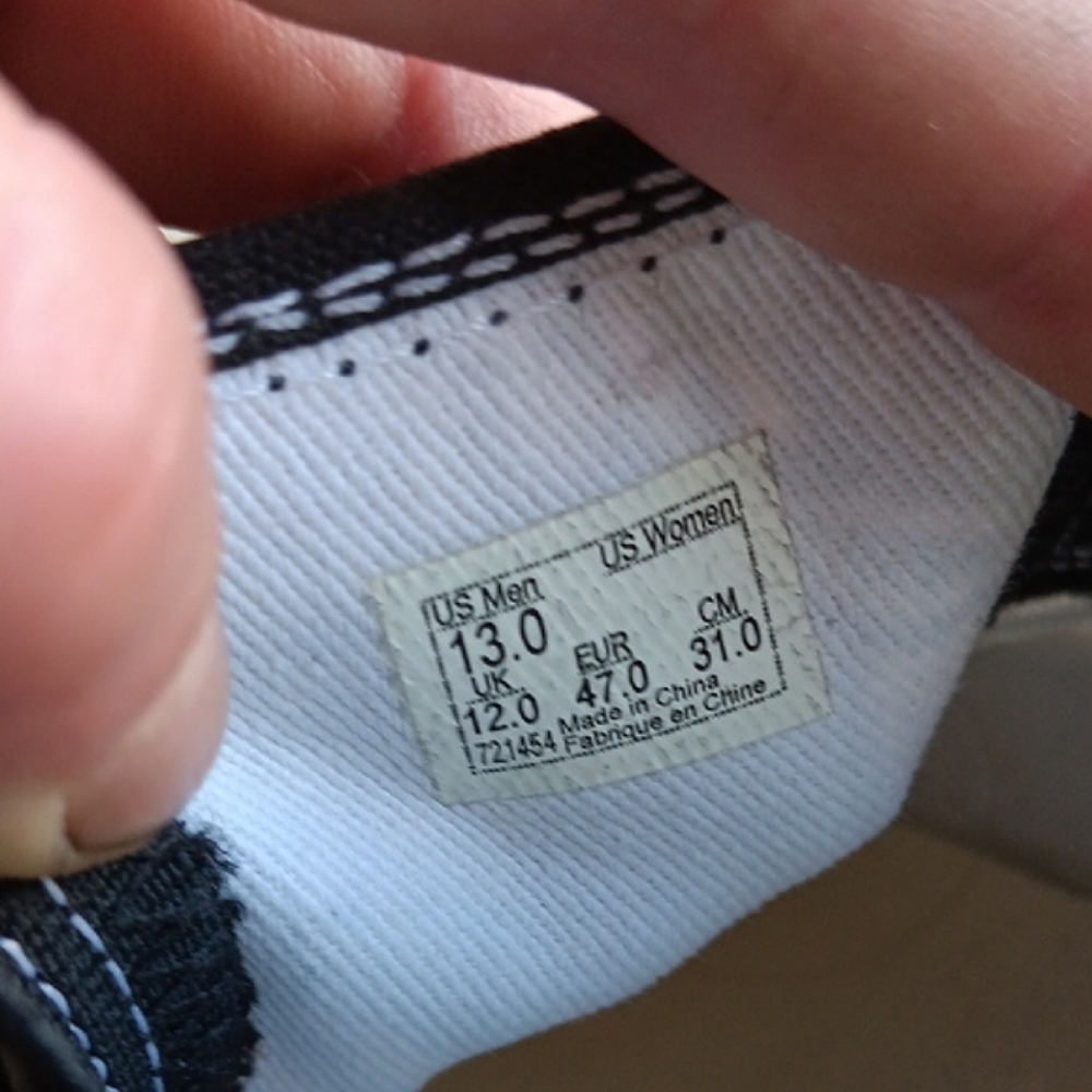Vans Rare Slip On Sneakers Print Canvas Shoes Mens Size 13 - Picture 9 of 9